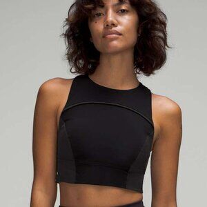 Lululemon Hike to Swim Bra - 4 Black / Graphite Grey